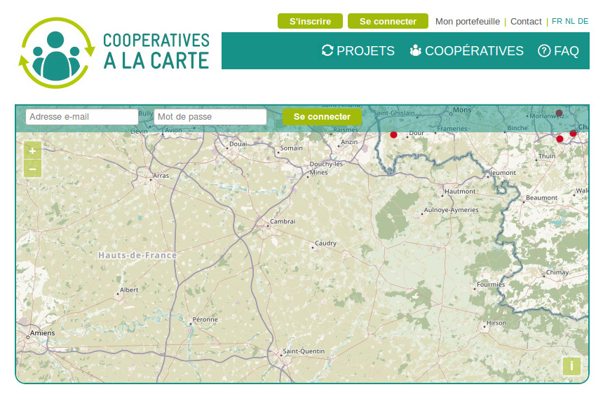 Coopératives à la carte