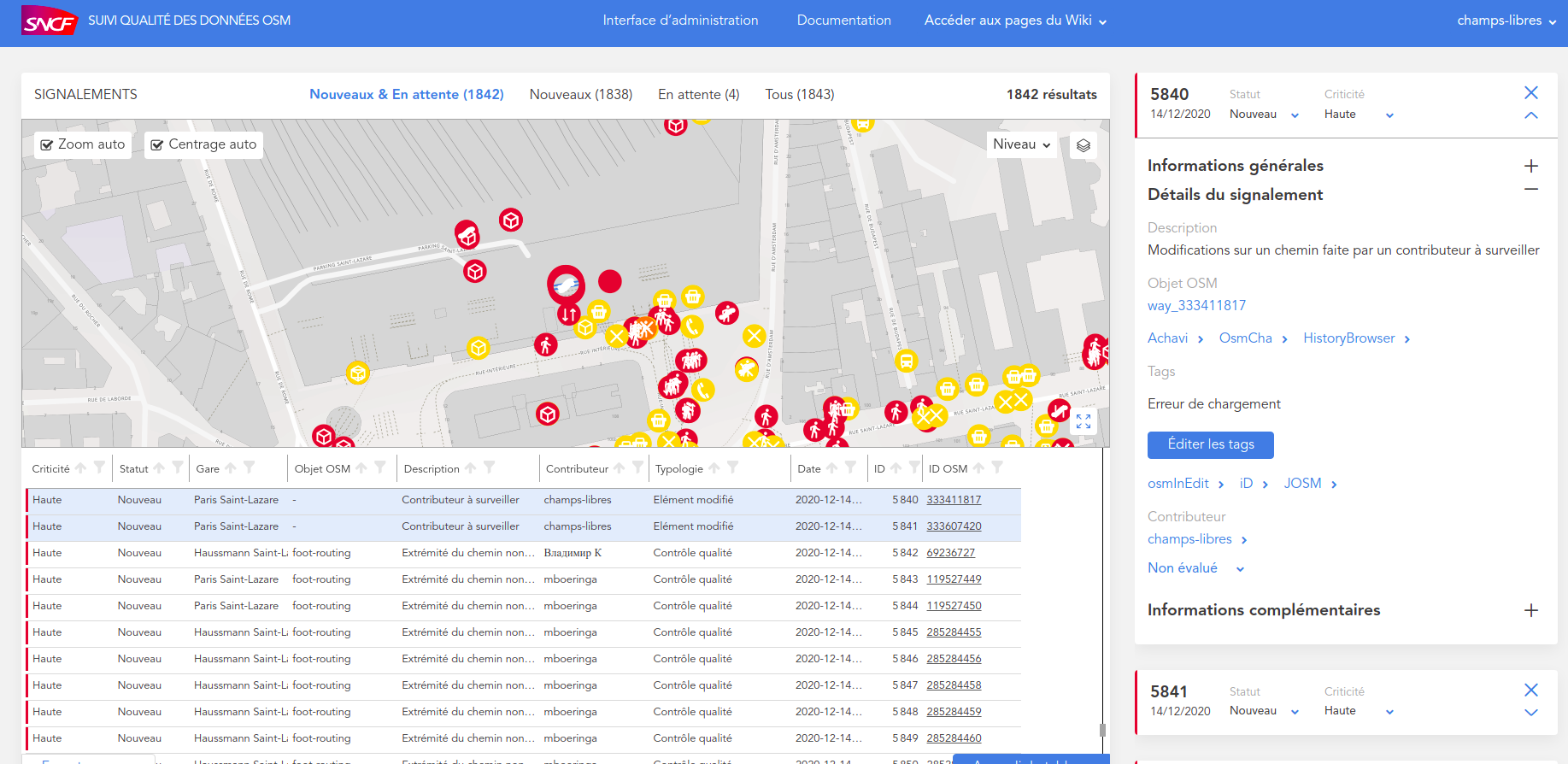 SNCF - OSM